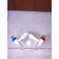 Robinet de distributeur d&#39;eau en plastique rouge bleu à bas prix de la chine